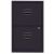 Hängeregistraturschrank PFA, 2 HR-Schubladen, Farbe schwarz, abschließbar, Maße (HxBxT): 672 x 413 x 400 mm