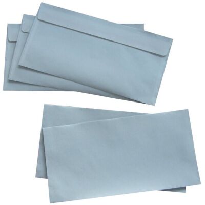 Büroring Briefhüllen DIN Lang, weiß, selbstklebend ohne Fenster, Karton á 1000 Stück