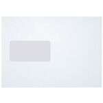 Büroring Versandtaschen weiß, mit Fenster und...