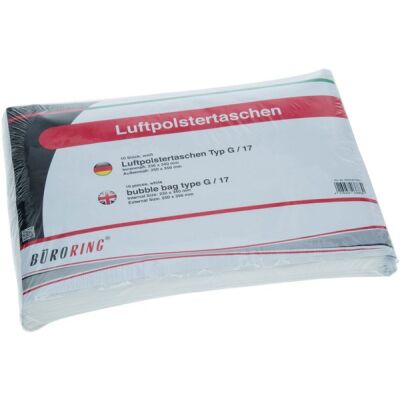 Büroring Luftpolsterversandtaschen, weiß, Inhalt: 10 Stück