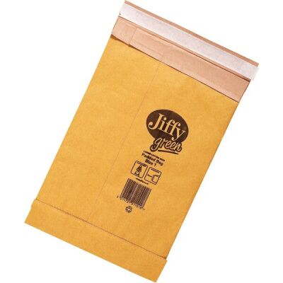 Büroring Jiffy-Papierpolstertaschen Größe 1, braun, 165 x 280 mm, Inhalt: 100 Stück