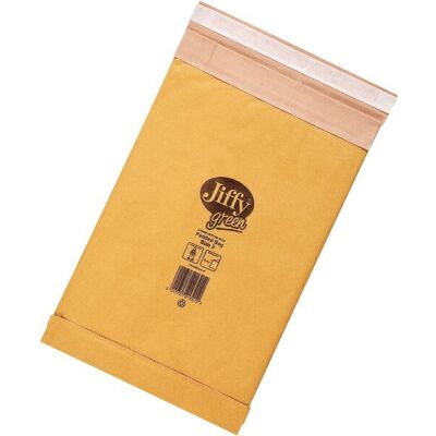 Büroring Jiffy-Papierpolstertaschen Größe 5m, braun, 245 x 381 mm, Inhalt: 100 Stück