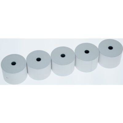 Büroring Thermorolle für Kassen, 12er Kern, 57 mm x 80 m (Ø 78 mm), 1 Stange = 5 Rollen, Artikel ist Bisphenol A frei