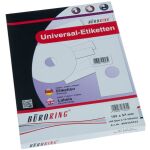 Büroring Etiketten, 105 x57 mm, 1000 Etiketten,...