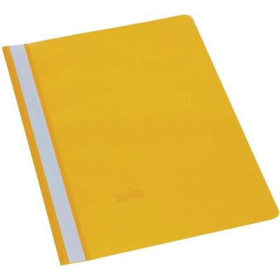 Büroring Schnellhefter, A4, gelb, PP-Folie, genarbter Deckel