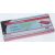 Büroring Trennstreifen rot, 10,5 x 24 cm, 190g/qm Karton, gelocht, 1 Packung = 100 Stück