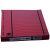 Büroring Trennblätter, A4, rot, vollfarbig, schwarzer Orgadruck, 1 Packung = 100 Stück, 230g/qm RC Karton
