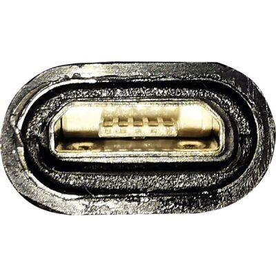 USB-C auf Micro USB Adapter, schwarz