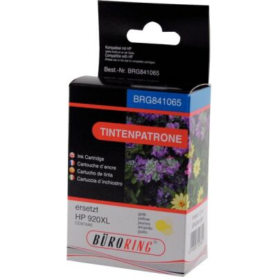 Tintenpatrone 920XL gelb, ersetzt HP CD974AE