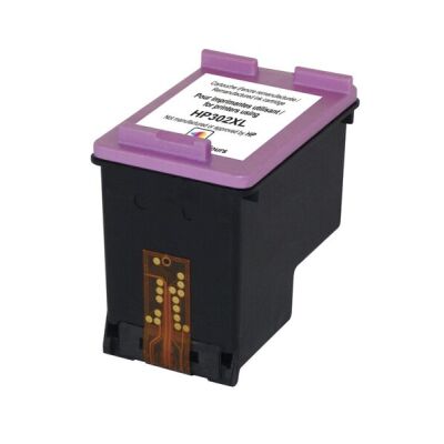 Tintenpatrone 3-farbig, ersetzt HP 302XL, Inhalt 16 ml, ca. 360 Seiten