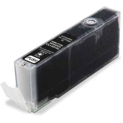 Tintenpatrone schwarz, ersetzt Canon CLI-551BK XL, Inhalt: 13 ml