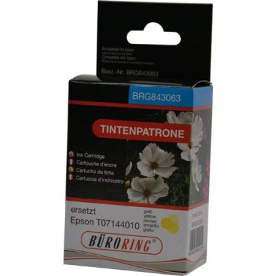 Tintenpatrone yellow, ersetzt Epson T07144010