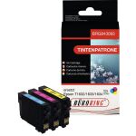 Tripack Tintenpatrone für Epson für WF2010,2510...