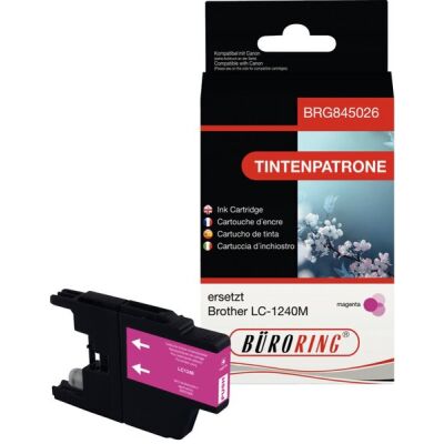 Tintenpatrone magenta für Brother DCP J525W, J725DW, J925DW ersetzt Brother LC-1240M