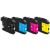 Tintenpatrone Vorteilspack für Brother DCPJ4120DW, J562DW, Series, J5600Series ersetzt Brother LC-223BK/C/M/Y Schwarz