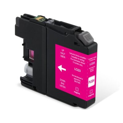 Tintenpatrone magenta für Brother, DCP-J4120DW, J562DW, MFC-J1100 Series ersetzt Brother LC-223M