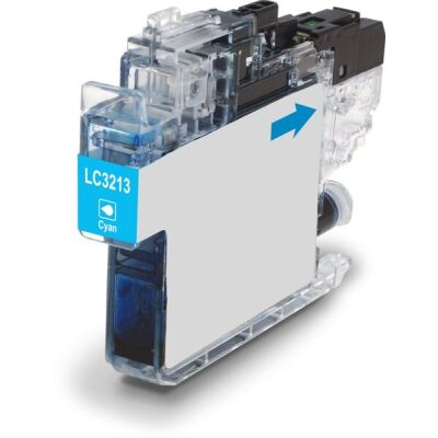Tintenpatrone cyan für Brother DCP J572DW/772DW/774DW #LC-3213C 6,6 ml / 500 Seiten
