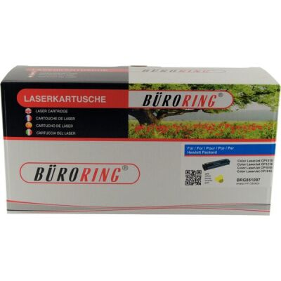 Toner Cartridge yellow für HP Color Laserjet CP1215, CP1515, CP 1518 ersetzt HP CB542A
