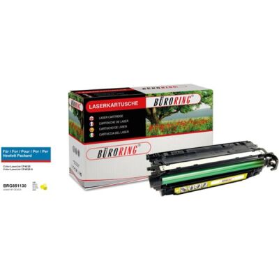 Toner Cartridge gelb für HP Color LaserJet CP 4025, 4525A, CM4543 mfp ersetzt HP CE262A