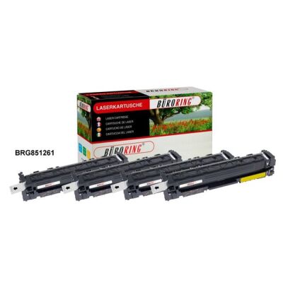 Toner Cartridge Vorteilspack für HP CLJ Pro M452dn/M452nw MFP M377dw ersetzt HP CF410A; CF411A; CF412A; CF413A