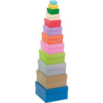 Geschenkboxen, Eckig, von: 14,5 x 14,5 x 7,5 cm bis: 3,5 x 3,5 x 2 cm