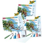 Zeichenkarton, hochweiß, holz- und chlorfrei,...