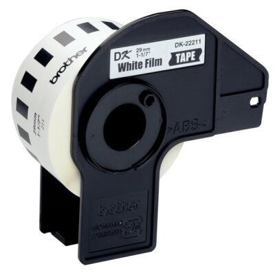 Endlos-Film Etiketten 29 mm x 15,24 m sw/ws