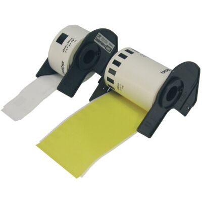 Endlos Papier Etiketten sw/sw, 38 mm x 30,48 m