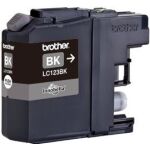 Tintenpatrone LC123BK für Brother Drucker, schwarz...