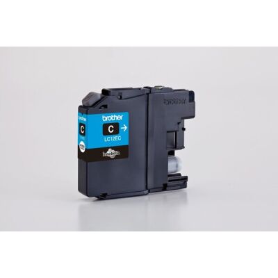 Tintenpatrone LC-12EC XK für Brother Drucker, cyan, für ca. 1.200 Seiten