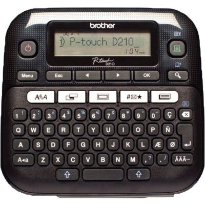 Beschriftungsgerät P-Touch D210 für 3,5/6/9/12 mm TZE-Schriftbänder