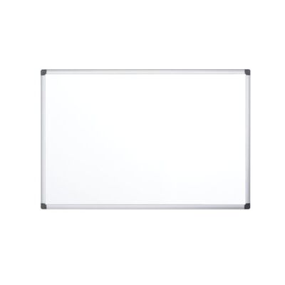 Bi-Office Maya Whiteboard emailliert mit Alurahmen 150 x 100 cm