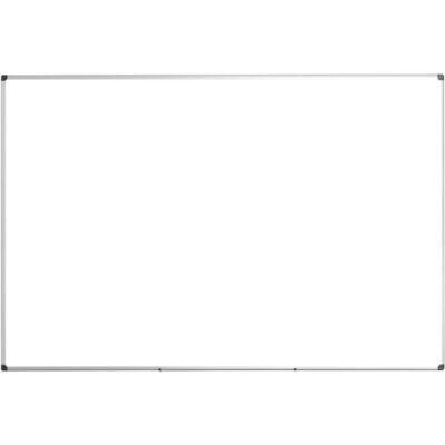 Bi-Office Maya Whiteboard emailliert mit Alurahmen 180 x 120 cm
