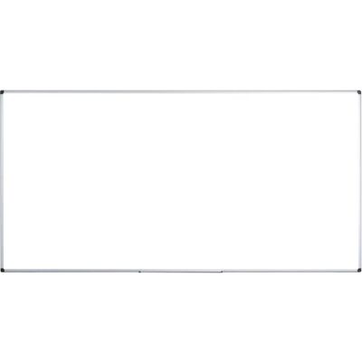 Bi-Office Maya Whiteboard emailliert mit Alurahmen 240 x 120 cm