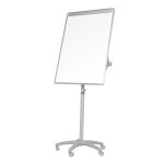 Bi-Office klassisches mobiles Flipchart grau