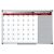 Bi-Office Earth Planer Monat mit Alurahmen 90 x 60 cm