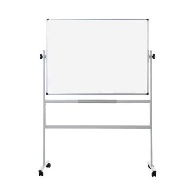 Whiteboard 120 x 120 cm mobil drehbare Tafel