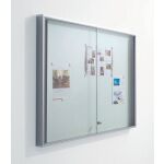 Schaukasten Innen 27 x Din A4 Spezial-Alurahmen 50 x 15