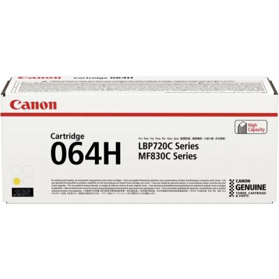 Toner Cartridge 064HBK, gelb, für LBP722Cdw, ca. 10.400 Seiten