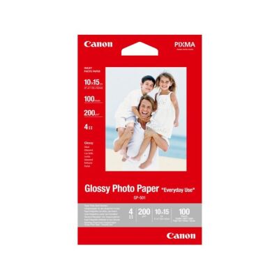 Fotoglanzpapier GP-501, 210 g/qm, 10 x15 cm, für IP1600, IP4200, IP2200, IP6600D, MP800, 1 VE = 100 Blatt