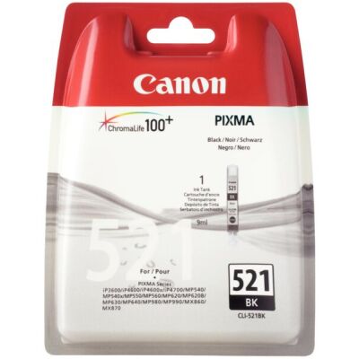 Tintenpatrone CLI-521BK schwarz für Pixma IP3600,IP4600,