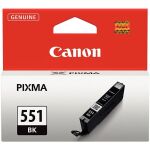 Tintenpatrone CLI-551BK schwarz für Pixma MG6350,...
