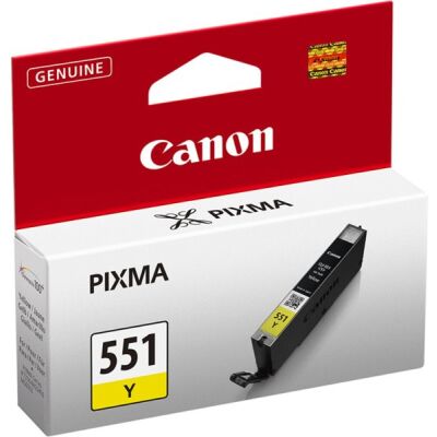 Tintenpatrone CLI-551Y XL gelb für Pixma MG6350, MG5450, IP7250