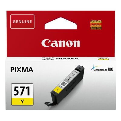 Tintenpatrone CLI-571Y gelb für PIXMA MG5750, MG6850