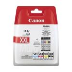 Multipack CLI581XXL CMYK Photo für PIXMA TR7550,...