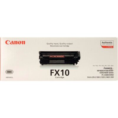 Toner Cartridge FX-10 schwarz für Fax L100,L120,FAXPHONE L 120,