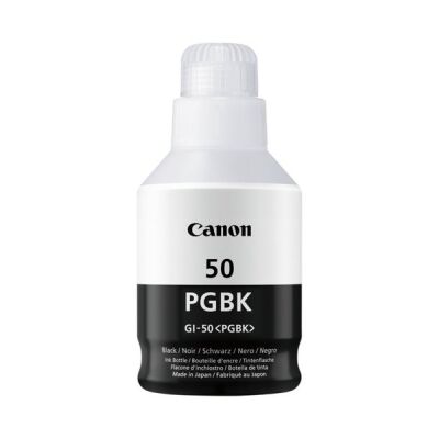 Tintenpatrone GI-50BK, Pigmentiertes schwarz, für Pixma G5050, G6050, G7050 und Pixma GM2050, GM4050, Inhalt: 170 ml