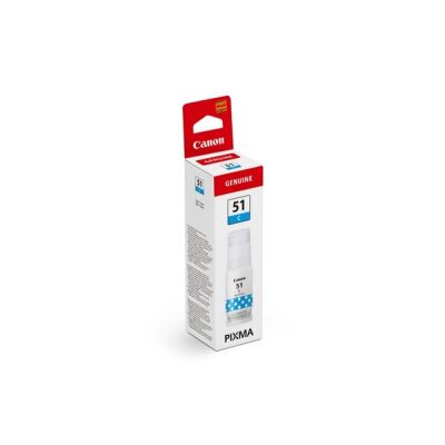 Tintenpatrone GI-51BK, cyan, für Pixma G1520, G2520, G2560, G3520, G3560, für ca. 7700 Seiten