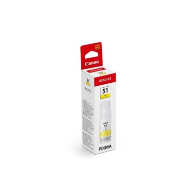 Tintenpatrone GI-51BK, gelb, für Pixma G1520, G2520, G2560, G3520, G3560, für ca. 7700 Seiten