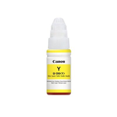 Tintenpatrone GI-590Y, gelb,  für Pixma G1501, G1510, G2500, G2501, G2510, G3410, G3500, G3501, G3510, G4410, G4500, G4511, Inhalt: 70 ml